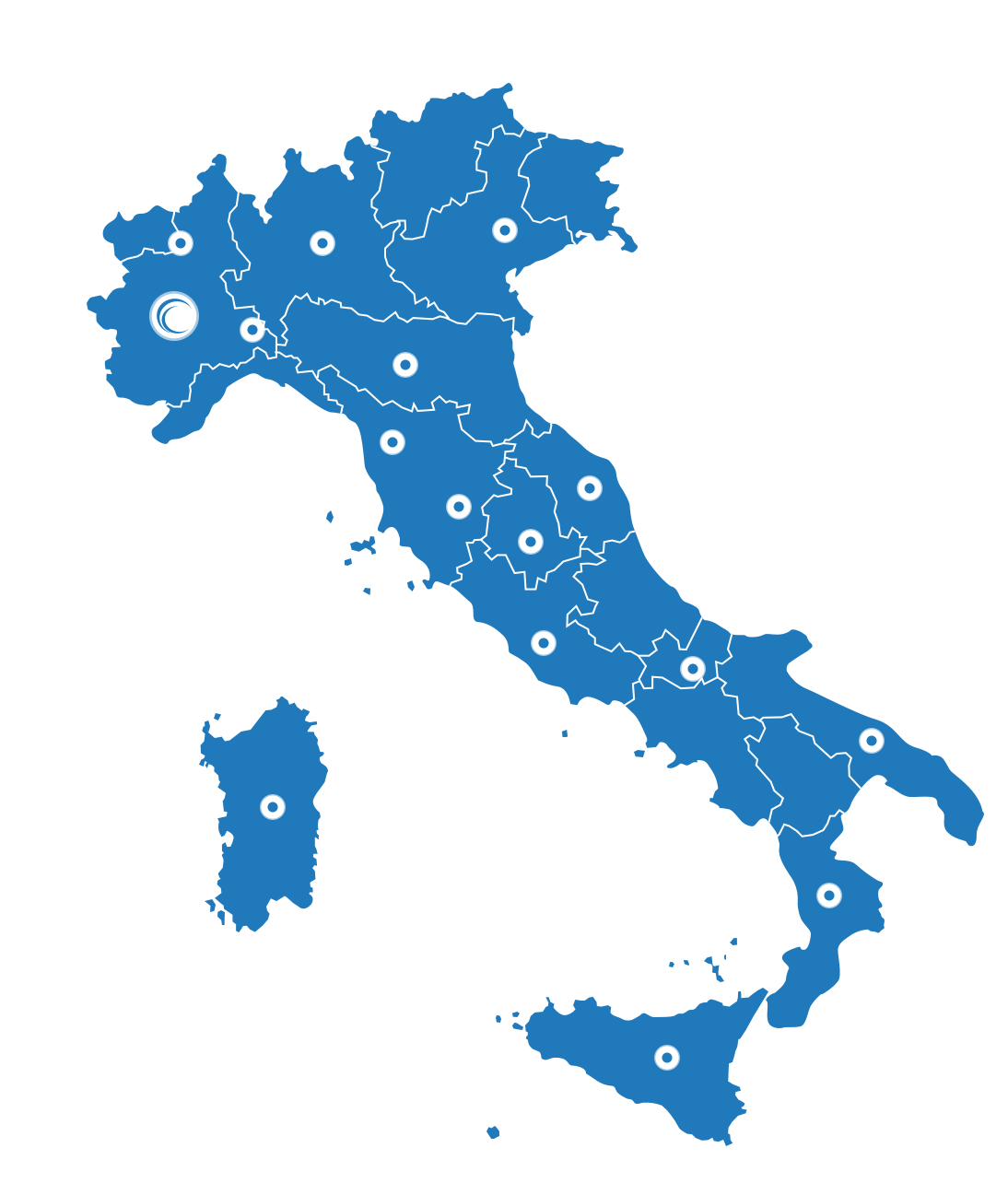 global service presenza territoriale